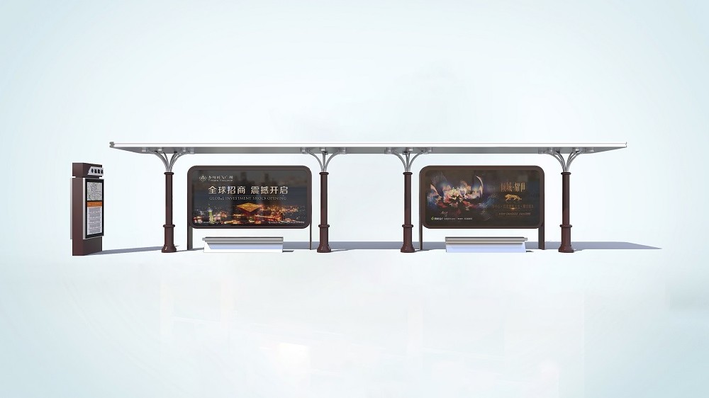 公交站臺候車亭